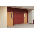 External Mahogany Solid Wood Fire Door double door for villa&commercial 90minutes fire rated wooden door